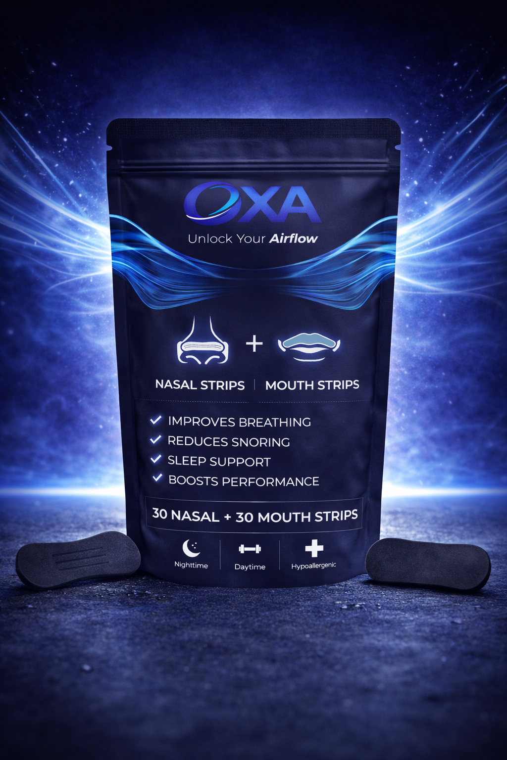 OXA Nasal + Breathable Mouth Strips